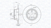 360406017001 Brzdový kotouč MAGNETI MARELLI