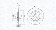 360406029701 Brzdový kotouč MAGNETI MARELLI