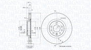 360406039901 MAGNETI MARELLI brzdový kotúč 360406039901 MAGNETI MARELLI