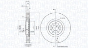 360406041201 Brzdový kotouč MAGNETI MARELLI