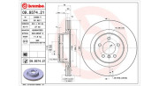 360406055901 Brzdový kotouč MAGNETI MARELLI