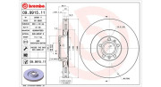 360406059501 Brzdový kotouč MAGNETI MARELLI