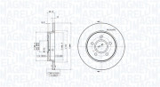 360406060201 Brzdový kotouč MAGNETI MARELLI