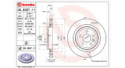 360406068100 MAGNETI MARELLI brzdový kotúč 360406068100 MAGNETI MARELLI