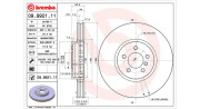 360406068500 Brzdový kotouč MAGNETI MARELLI