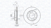 360406078201 Brzdový kotouč MAGNETI MARELLI