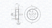 360406078601 Brzdový kotouč MAGNETI MARELLI