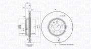 360406081401 Brzdový kotouč MAGNETI MARELLI