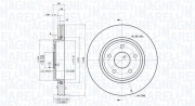 360406089201 Brzdový kotouč MAGNETI MARELLI