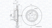 360406096201 Brzdový kotouč MAGNETI MARELLI