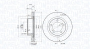 360406098301 Brzdový kotouč MAGNETI MARELLI