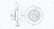 360406107001 Brzdový kotouč MAGNETI MARELLI