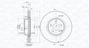 360406109401 MAGNETI MARELLI brzdový kotúč 360406109401 MAGNETI MARELLI