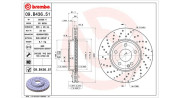 360406109501 Brzdový kotouč MAGNETI MARELLI