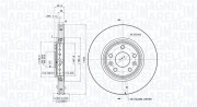 360406112101 Brzdový kotouč MAGNETI MARELLI