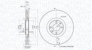 360406113901 Brzdový kotouč MAGNETI MARELLI