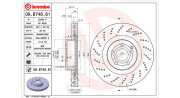 360406116001 Brzdový kotouč MAGNETI MARELLI