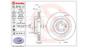 360406117001 Brzdový kotouč MAGNETI MARELLI