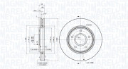 360406119601 Brzdový kotouč MAGNETI MARELLI