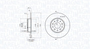 360406121301 Brzdový kotouč MAGNETI MARELLI