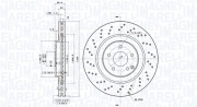 360406126001 Brzdový kotouč MAGNETI MARELLI