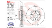 360406128101 Brzdový kotouč MAGNETI MARELLI