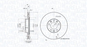 360406157601 Brzdový kotouč MAGNETI MARELLI