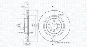 360406165301 Brzdový kotouč MAGNETI MARELLI