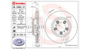 360406166501 MAGNETI MARELLI brzdový kotúč 360406166501 MAGNETI MARELLI