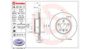 360406166701 MAGNETI MARELLI brzdový kotúč 360406166701 MAGNETI MARELLI