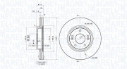 360406167001 Brzdový kotouč MAGNETI MARELLI