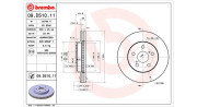 360406167601 MAGNETI MARELLI brzdový kotúč 360406167601 MAGNETI MARELLI