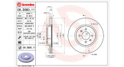 360406168201 Brzdový kotouč MAGNETI MARELLI