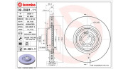 360406169301 MAGNETI MARELLI brzdový kotúč 360406169301 MAGNETI MARELLI