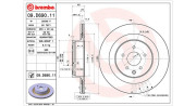 360406169801 Brzdový kotouč MAGNETI MARELLI