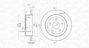 360406171001 Brzdový kotouč MAGNETI MARELLI