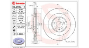 360406174301 MAGNETI MARELLI brzdový kotúč 360406174301 MAGNETI MARELLI