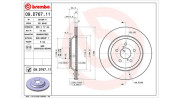 360406178701 MAGNETI MARELLI brzdový kotúč 360406178701 MAGNETI MARELLI