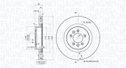 360406181401 Brzdový kotouč MAGNETI MARELLI