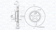 360406181601 Brzdový kotouč MAGNETI MARELLI