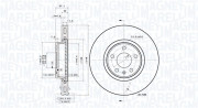 360406182001 Brzdový kotouč MAGNETI MARELLI