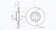 360406182901 MAGNETI MARELLI brzdový kotúč 360406182901 MAGNETI MARELLI