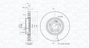 360406183001 MAGNETI MARELLI brzdový kotúč 360406183001 MAGNETI MARELLI