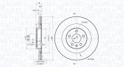 360406183801 Brzdový kotouč MAGNETI MARELLI