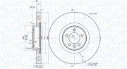 360406184301 MAGNETI MARELLI brzdový kotúč 360406184301 MAGNETI MARELLI