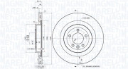 360406186101 MAGNETI MARELLI brzdový kotúč 360406186101 MAGNETI MARELLI