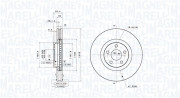 360406186301 Brzdový kotouč MAGNETI MARELLI