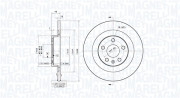 360406186801 MAGNETI MARELLI brzdový kotúč 360406186801 MAGNETI MARELLI