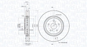 360406188401 Brzdový kotouč MAGNETI MARELLI