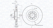 360406188601 Brzdový kotouč MAGNETI MARELLI